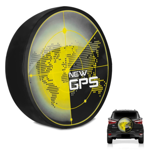 Capa de Estepe Ecosport 2003 a 2019 New GPS Sem Cadeado Capa de Estepe Ecosport 2003 a 2019 New GPS Sem Cadeado